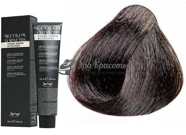Стойкая краска-корректор для волос 4.0 Каштановый Colouring Cream Be Color 24 min Be Hair, 120 мл
Стойкая краска-корректор для волос 4.0 Каштановый Colouring Cream Be Color 24 min Be Hair, 120 мл