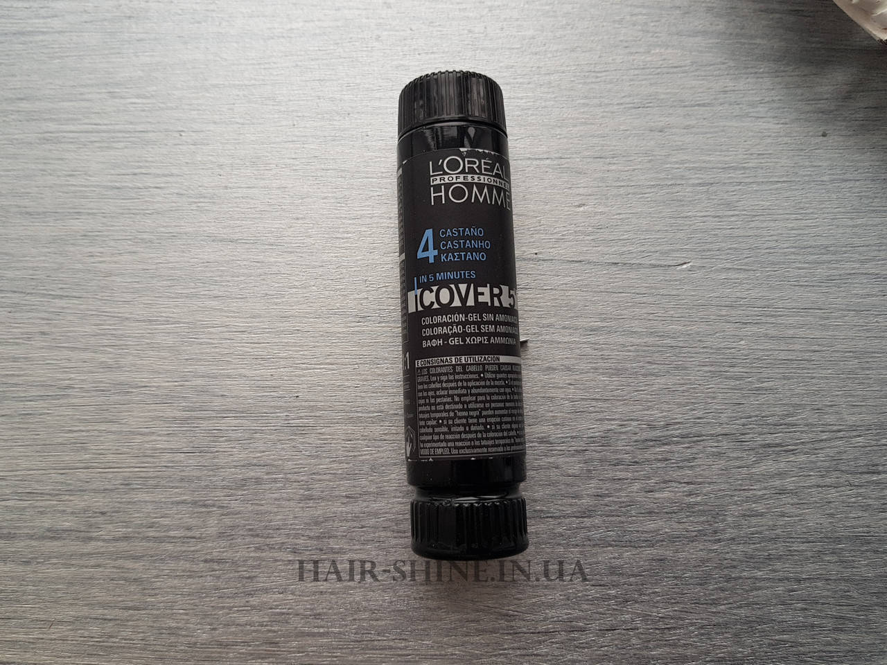 Безаммиачный окрашивающий гель для волос 50ml - L'Oreal Professionnel Cover 5 №4 (Шатен)
Безаммиачный окрашивающий гель для волос 50ml - L'Oreal Professionnel Cover 5 №4 (Шатен)