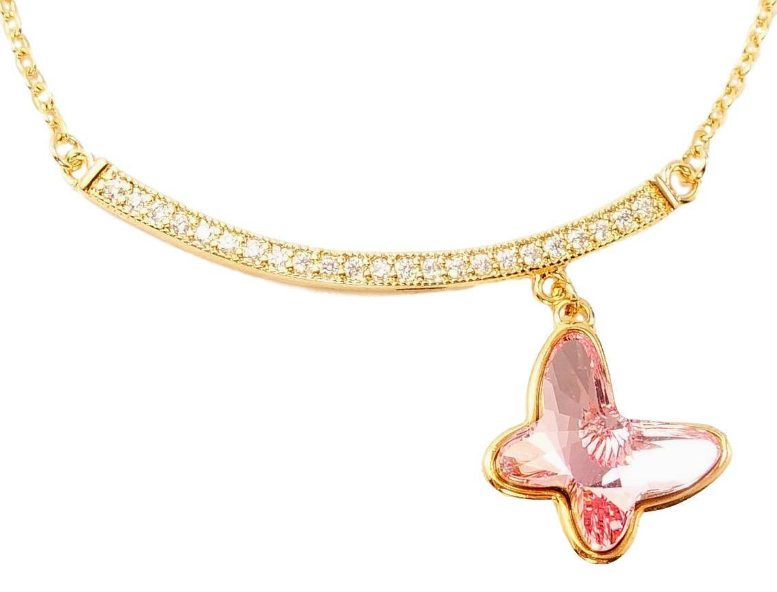 Колье Xuping Позолота 18K с кристаллами Swarovski "Дуга Цирконий с Подвеской Бабочка" длина 44-48 см
Колье Xuping Позолота 18K с кристаллами Swarovski "Дуга Цирконий с Подвеской Бабочка" длина 44-48 см