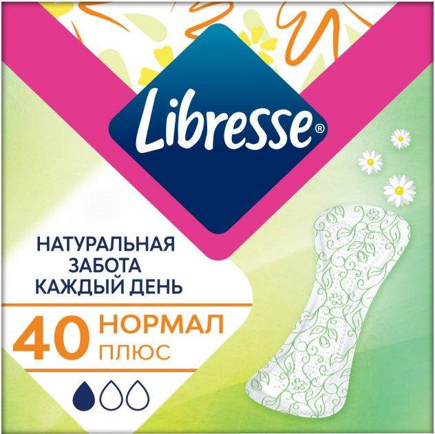 Гигиенические ежедневные прокладки Libresse Natural Care Pantyliners Normal+ 40 шт.
Гигиенические ежедневные прокладки Libresse Natural Care Pantyliners Normal+ 40 шт.