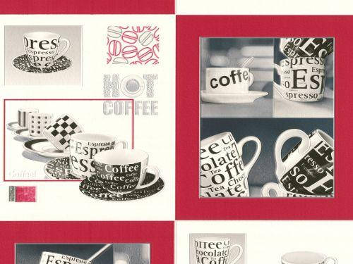 Обои виниловые супермойка "Чашки" для кухни, ванной, прихожей и др. помещений, красные 0,53*10м, Красный
Обои виниловые супермойка "Чашки" для кухни, ванной, прихожей и др. помещений, красные 0,53*10м, Красный