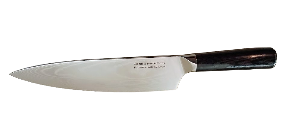 Нож шеф повара Damascus DK-HJ 6005 дамасская сталь AUS-10 67 слоев лезвие 20 см - Vida-Shop
Нож шеф повара Damascus DK-HJ 6005 дамасская сталь AUS-10 67 слоев лезвие 20 см - Vida-Shop