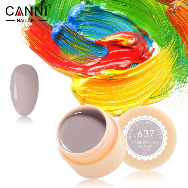 гель-краска Canni 637 5мл 
гель-краска Canni 637 5мл