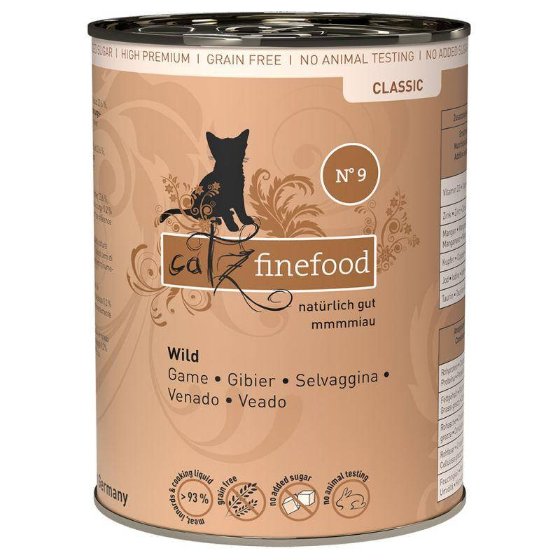 Консервы для кошек Catz Finefood Оленина 
Консервы для кошек Catz Finefood Оленина