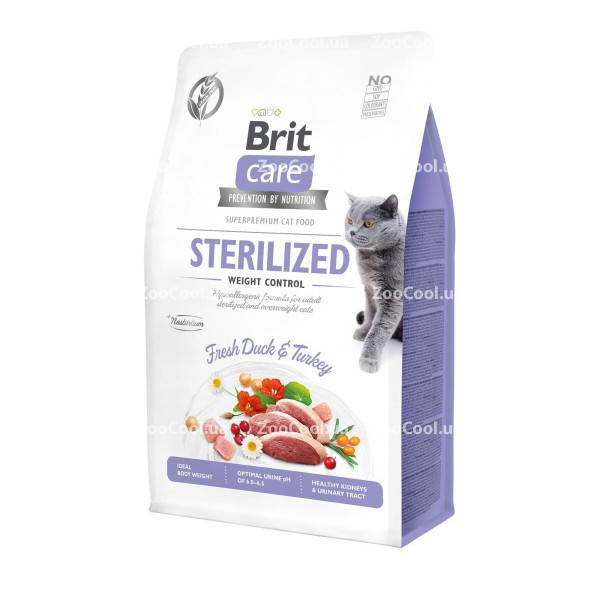 Сухой корм Brit Care Cat GF Sterilized Weight Control для стерилизованных кошек с лишним весом 7
Сухой корм Brit Care Cat GF Sterilized Weight Control для стерилизованных кошек с лишним весом 7