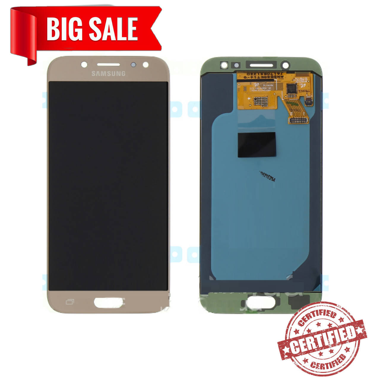 Модуль (дисплей+сенсор) для Samsung J530F Galaxy J5 (2017), J530F/DS, J530Y/DS (OLED) золотой
Модуль (дисплей+сенсор) для Samsung J530F Galaxy J5 (2017), J530F/DS, J530Y/DS (OLED) золотой
