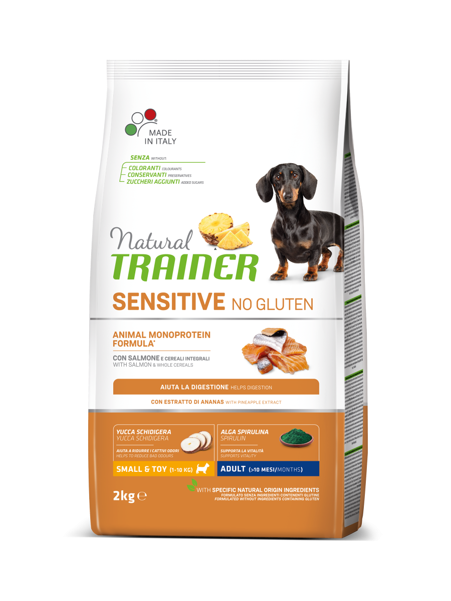 Сухой корм Natural Trainer Dog Sensitive Adult Mini With Salmon для взрослых собак мелких пород 2 кг
Сухой корм Natural Trainer Dog Sensitive Adult Mini With Salmon для взрослых собак мелких пород 2 кг