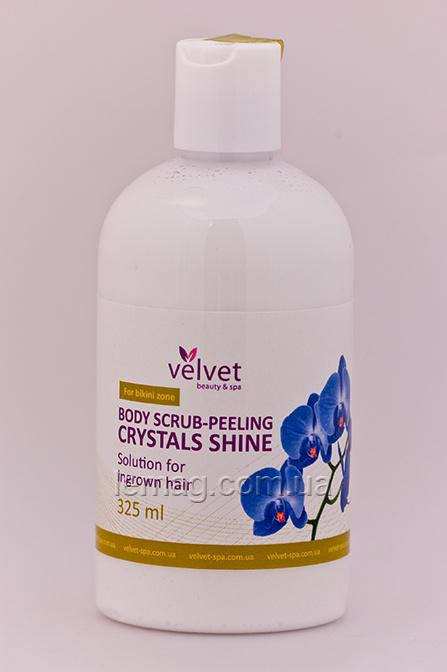 Velvet Body Scrub-Peeling Crystals Shine Скраб-пиллинг против врастания «Сияние кристаллов», 325 мл
Velvet Body Scrub-Peeling Crystals Shine Скраб-пиллинг против врастания «Сияние кристаллов», 325 мл