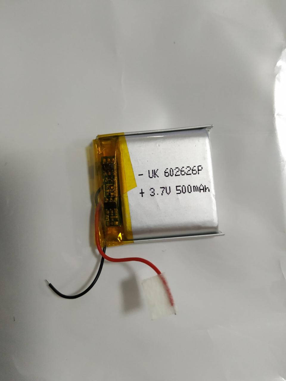 Аккумулятор 062626P универсальный с контроллером, 6 х 26 х 26 мм (500 mAh)/ для Q100, Q200 смарт часов
Аккумулятор 062626P универсальный с контроллером, 6 х 26 х 26 мм (500 mAh)/ для Q100, Q200 смарт часов