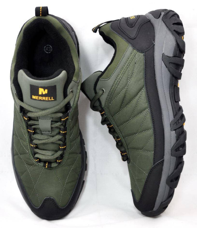 Демисезонные водонепроницаемые треккинговые кроссовки Merrell, зеленые хаки, размер 40 - стелька 26 см
Демисезонные водонепроницаемые треккинговые кроссовки Merrell, зеленые хаки, размер 40 - стелька 26 см