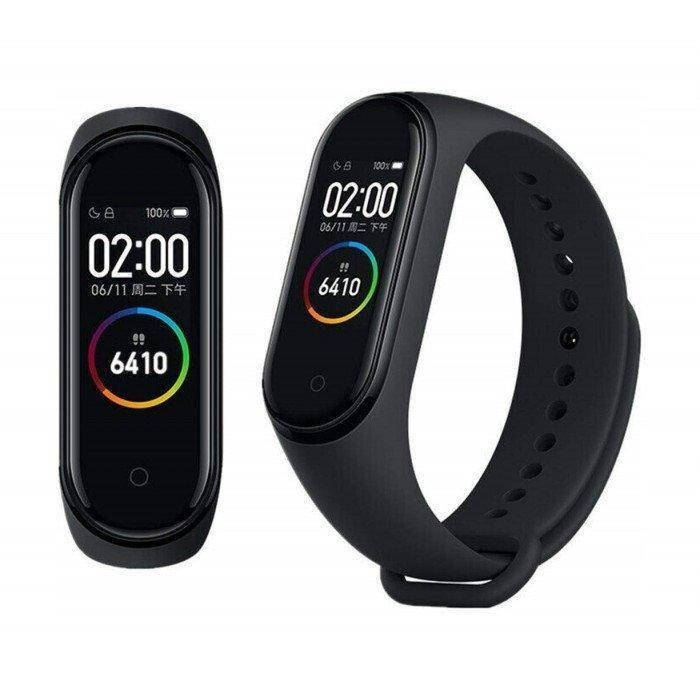 Фитнес браслет трекер Mi band 4, Умные спортивные смарт часы для здоровья с тонометром, шагомером, Черный
Фитнес браслет трекер Mi band 4, Умные спортивные смарт часы для здоровья с тонометром, шагомером, Черный