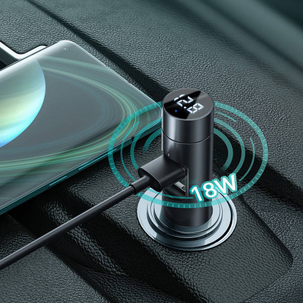FM модулятор ФМ трансмиттер Baseus Bluetooth Energy Column с быстрой зарядкой (PPS Quick Charger-English) Dark
FM модулятор ФМ трансмиттер Baseus Bluetooth Energy Column с быстрой зарядкой (PPS Quick Charger-English) Dark