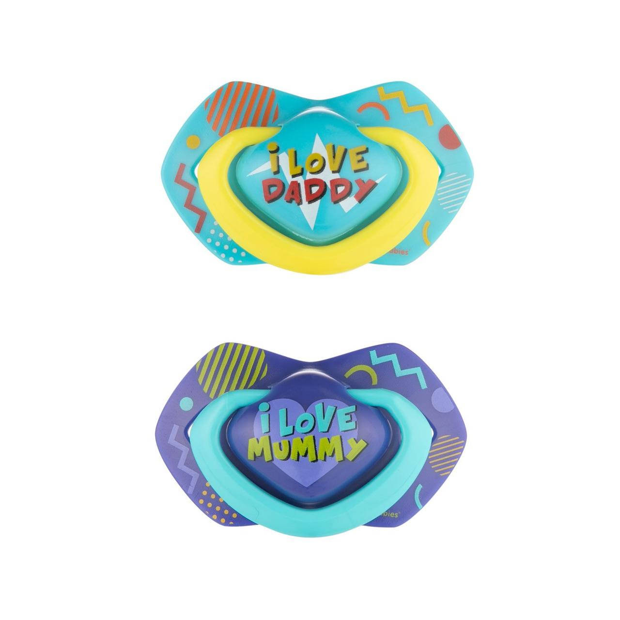 Пустушка силіконова симетрична 18+ міс NEON LOVE 2 шт. - блакитна Canpol babies 22/654_blu, Разные цвета
Пустушка силіконова симетрична 18+ міс NEON LOVE 2 шт. - блакитна Canpol babies 22/654_blu, Разные цвета