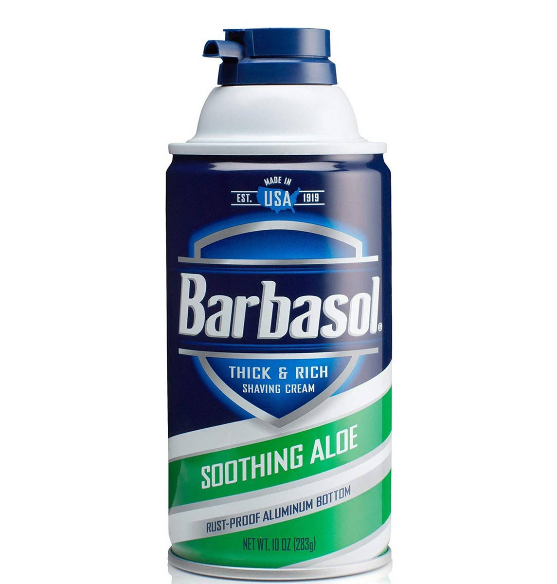 Успокаивающая крем-пена для бритья Barbasol Soothing Aloe Thick & Rich Shaving Cream 283g
Успокаивающая крем-пена для бритья Barbasol Soothing Aloe Thick & Rich Shaving Cream 283g