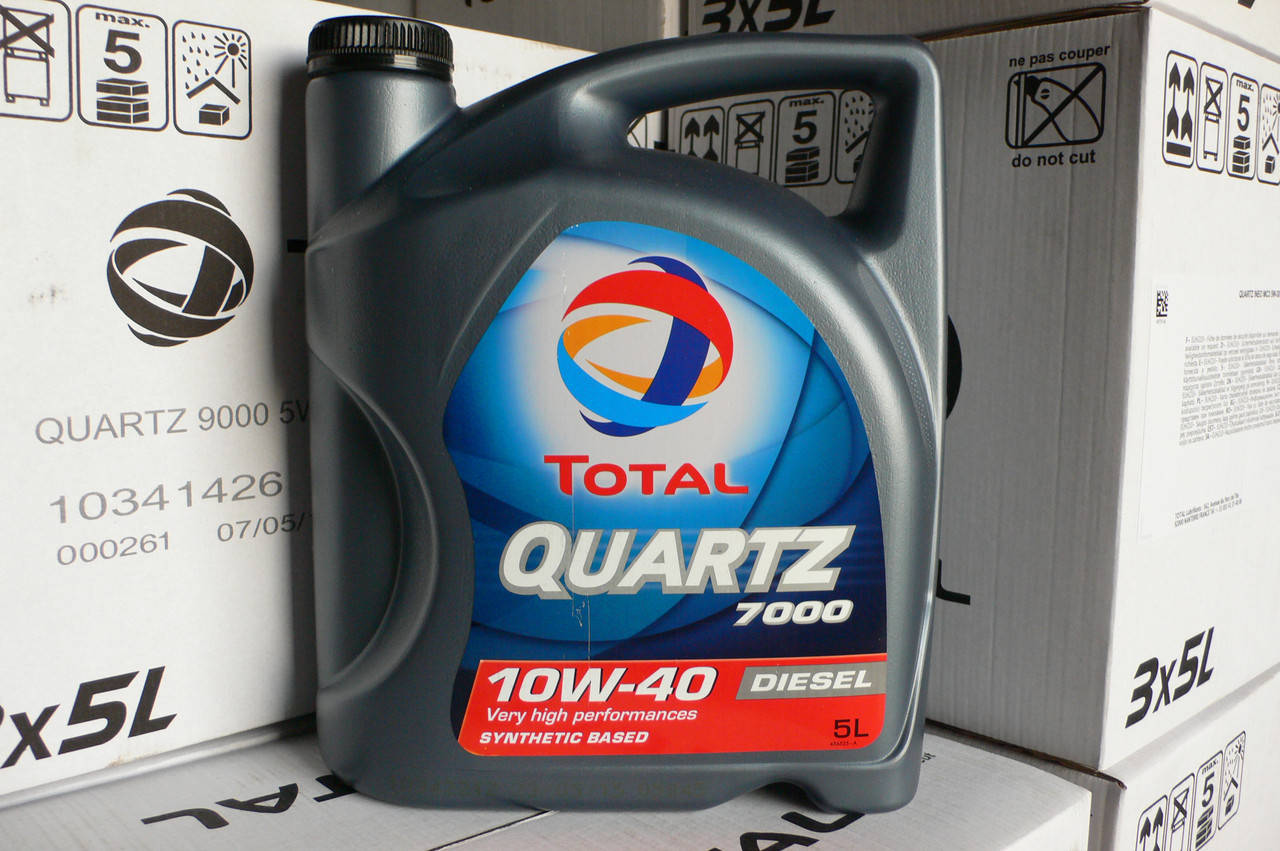 Масло моторное полусинтетическое Тотал Total Quartz Diesel 7000 10W-40 (15 литров)
Масло моторное полусинтетическое Тотал Total Quartz Diesel 7000 10W-40 (15 литров)