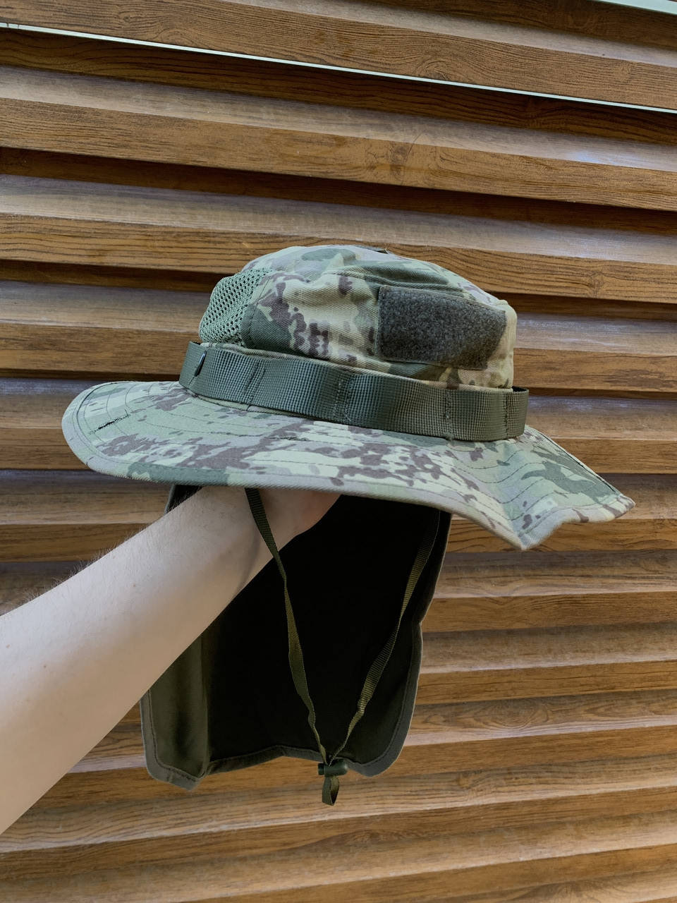 Панама тактическая с защитой шеи мультикам 
Панама тактическая с защитой шеи мультикам