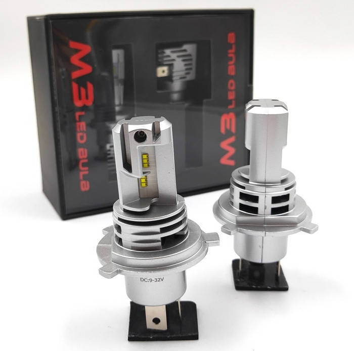 Автомобильные светодиодные LED лампы M3 LED BULB 55Вт 10000Лм 6500К 9-32v ZES чип Цоколь H4
Автомобильные светодиодные LED лампы M3 LED BULB 55Вт 10000Лм 6500К 9-32v ZES чип Цоколь H4