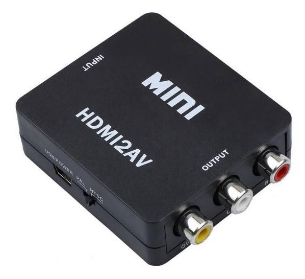 Конвертер VEGGIEG HV-01 Mini, HDMI to AV, ВХОД 3RCA(мама) на ВЫХОД HDMI(мама), Black, Box
Конвертер VEGGIEG HV-01 Mini, HDMI to AV, ВХОД 3RCA(мама) на ВЫХОД HDMI(мама), Black, Box