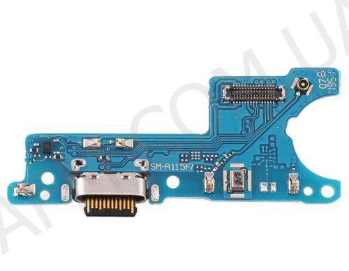 Шлейф (Flat cable) Samsung A115F Galaxy A11 с разъёмом зарядки, с микрофоном 
Шлейф (Flat cable) Samsung A115F Galaxy A11 с разъёмом зарядки, с микрофоном