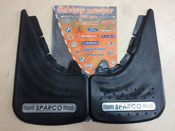 Брызговики малые черные с надписью "Sparco" (2шт) Серебренн. надпись + Мягкий брыз-к с выдавлен.
Брызговики малые черные с надписью "Sparco" (2шт) Серебренн. надпись + Мягкий брыз-к с выдавлен.
