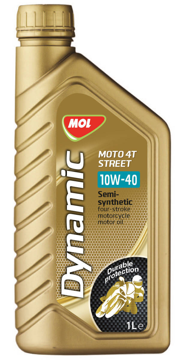 Моторное масло MOL Dynamic Moto 4T Street 10W-40 полусинтетическое масло для четырехтактных двигателе
Моторное масло MOL Dynamic Moto 4T Street 10W-40 полусинтетическое масло для четырехтактных двигателе
