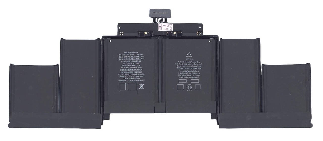 Аккумулятор Apple A1618 11.36V 99.5Wh 8755mAhr MacBook Pro Retina 15" 2015г. A1398 Оригинал
Аккумулятор Apple A1618 11.36V 99.5Wh 8755mAhr MacBook Pro Retina 15" 2015г. A1398 Оригинал