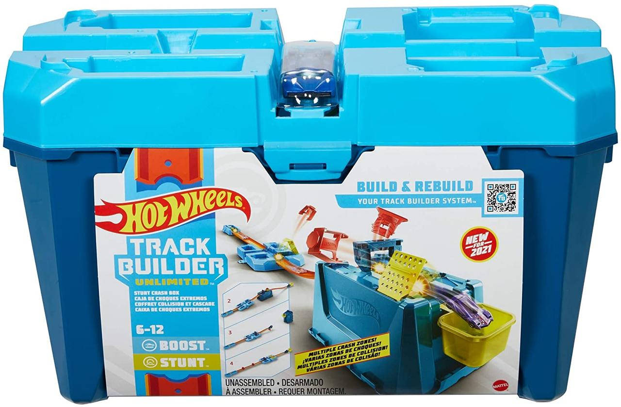 Трек Хот Вилс Бокс для Трюков Hot Wheels Track Builder Unlimited Stunt Crash Box Mattel GVG09
Трек Хот Вилс Бокс для Трюков Hot Wheels Track Builder Unlimited Stunt Crash Box Mattel GVG09