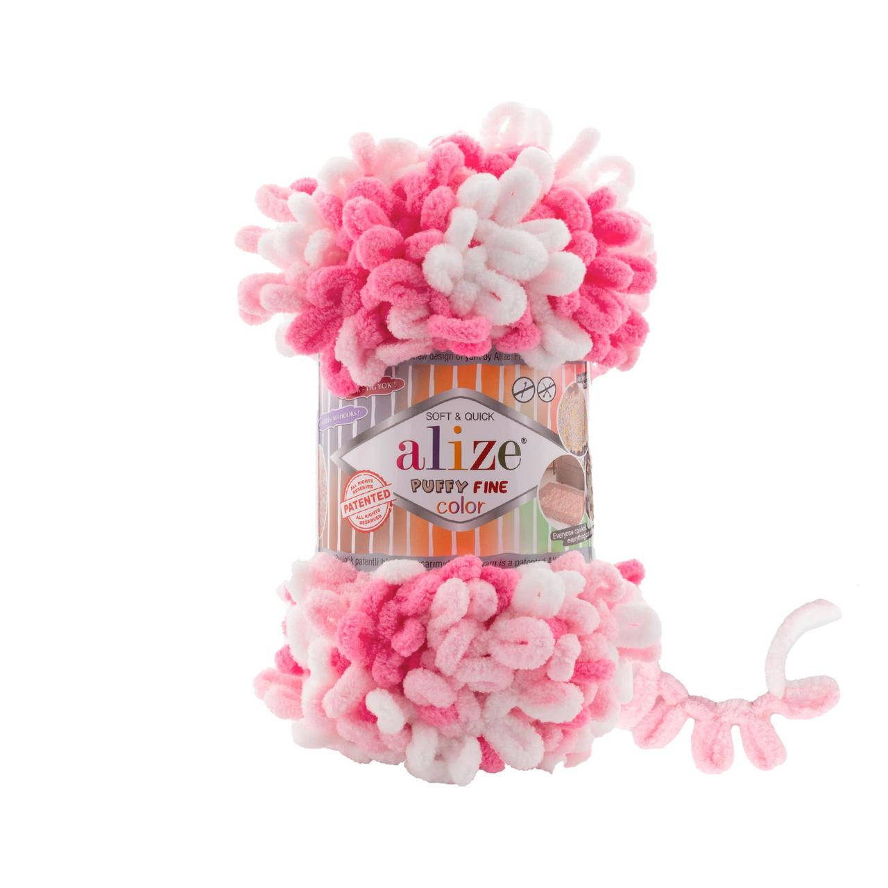 Alize Puffy Fine (Ализе Пуффи Файн Колор) №6383 (Пряжа, нитки для вязания руками), Разные цвета
Alize Puffy Fine (Ализе Пуффи Файн Колор) №6383 (Пряжа, нитки для вязания руками), Разные цвета