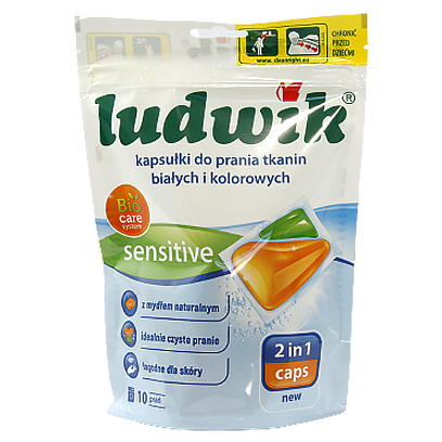 Капсули для прання Людвік для чутливих речей Ludwik sensitive 2in1 10caps 6шт/ящ (Код : 00-00010640)
Капсули для прання Людвік для чутливих речей Ludwik sensitive 2in1 10caps 6шт/ящ (Код : 00-00010640)