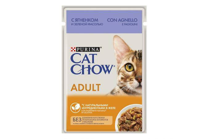 Влажный порционный корм для котов нежные кусочки в желе с ягненком Purina Cat Chow Adult 85 гр.
Влажный порционный корм для котов нежные кусочки в желе с ягненком Purina Cat Chow Adult 85 гр.