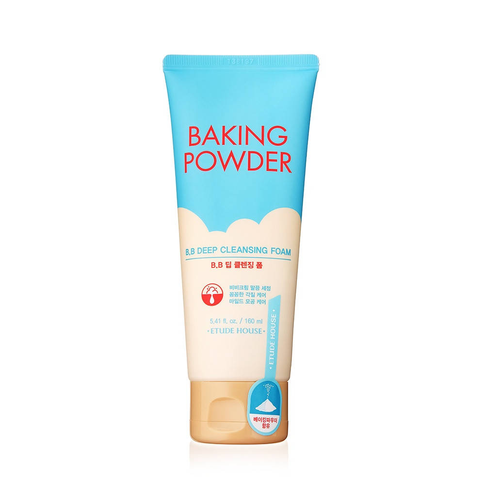 Глубоко очищающая пенка для удаления макияжа и ББ-кремов Etude House Baking Powder BB Deep Cleansing Foam, 160
Глубоко очищающая пенка для удаления макияжа и ББ-кремов Etude House Baking Powder BB Deep Cleansing Foam, 160