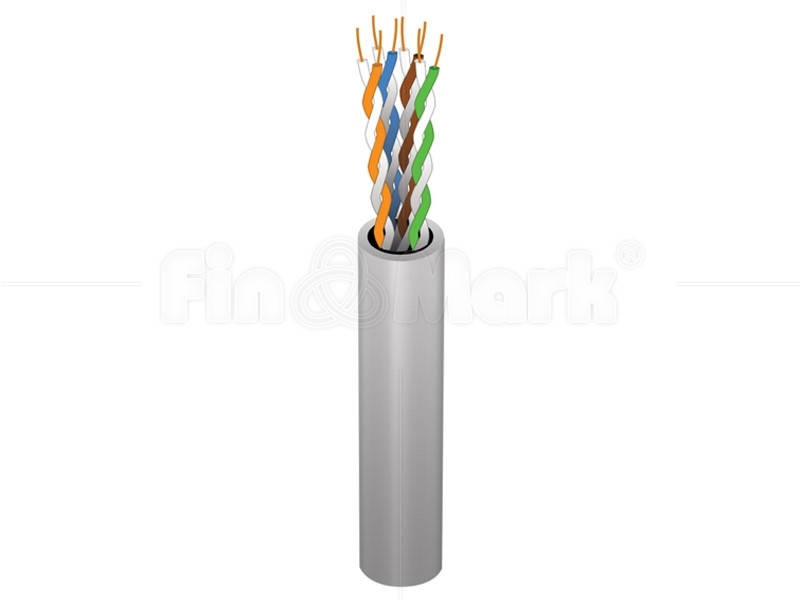 UTP 4x2x0.51 Кабель витая пара, медь Cat5e FinMark UTP 4P 24AWG PVC W 305m Pull Box бухта в коробке
UTP 4x2x0.51 Кабель витая пара, медь Cat5e FinMark UTP 4P 24AWG PVC W 305m Pull Box бухта в коробке