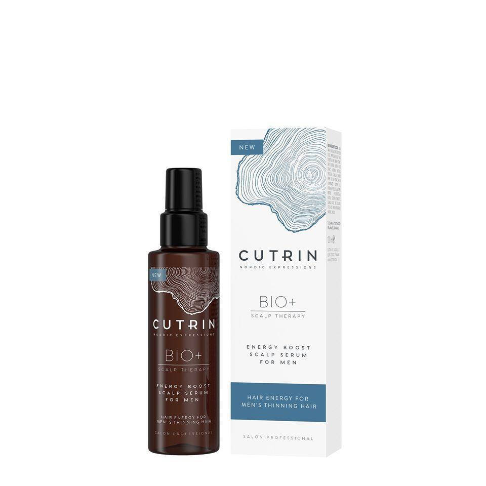 Cutrin bio+ energy boost scalp serum for men Стимулирующий лосьон против выпадения для мужчин, 100 мл
Cutrin bio+ energy boost scalp serum for men Стимулирующий лосьон против выпадения для мужчин, 100 мл