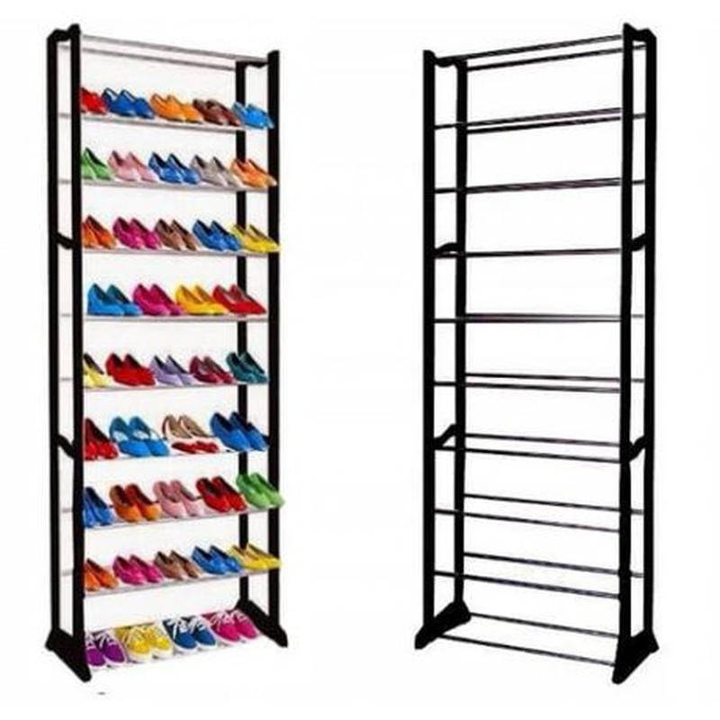 Полка для обуви на 30 пар Amazing Shoe Rack 51х24х140 см Черная! Лучший подарочек, Черный
Полка для обуви на 30 пар Amazing Shoe Rack 51х24х140 см Черная! Лучший подарочек, Черный