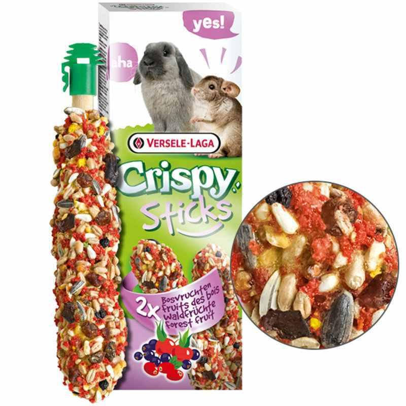 Versele-Laga Crispy Sticks Forest Fruit 2х55 г - Лакомство Лесные фрукты для декоративных кроликов и шиншилл
Versele-Laga Crispy Sticks Forest Fruit 2х55 г - Лакомство Лесные фрукты для декоративных кроликов и шиншилл