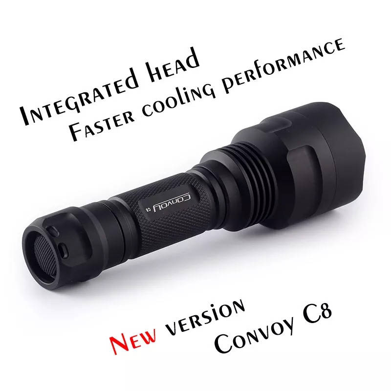 Тактический фонарь Convoy C8 Osram KW CSLNM1.TG фонарик поисковый дальнобойкий 5000mA под аккумулятор 18650, Белый
Тактический фонарь Convoy C8 Osram KW CSLNM1.TG фонарик поисковый дальнобойкий 5000mA под аккумулятор 18650, Белый