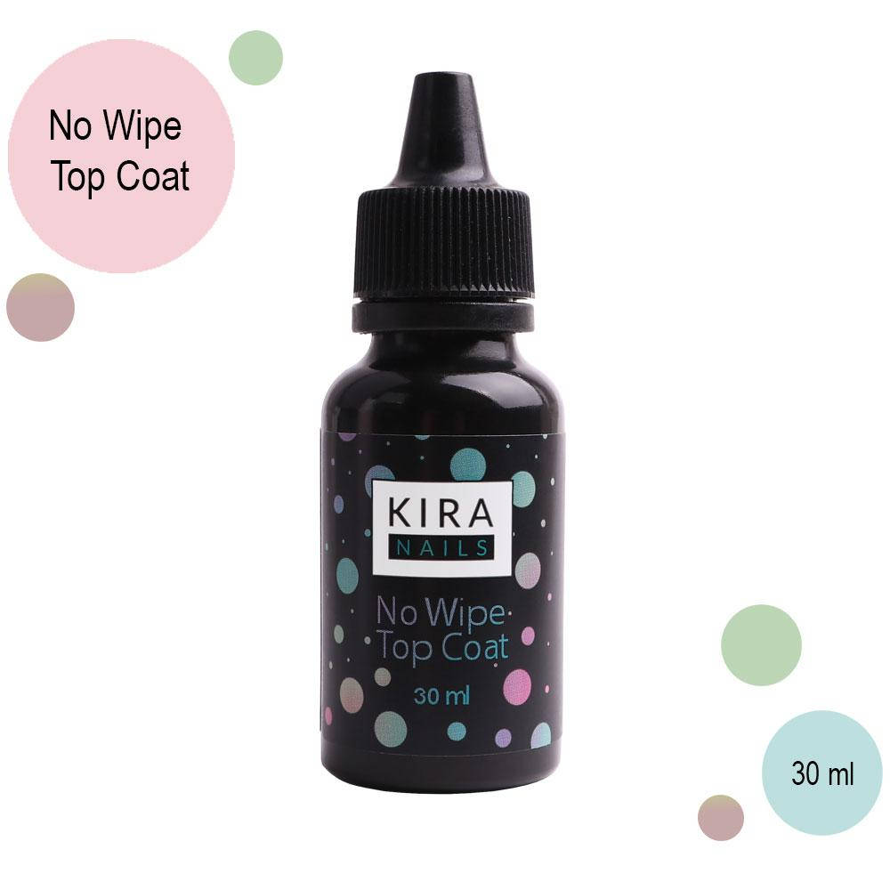 Kira Nails No Wipe Top Coat - закрепитель для гель-лака БЕЗ липкого слоя, без кисти, 30 мл
Kira Nails No Wipe Top Coat - закрепитель для гель-лака БЕЗ липкого слоя, без кисти, 30 мл