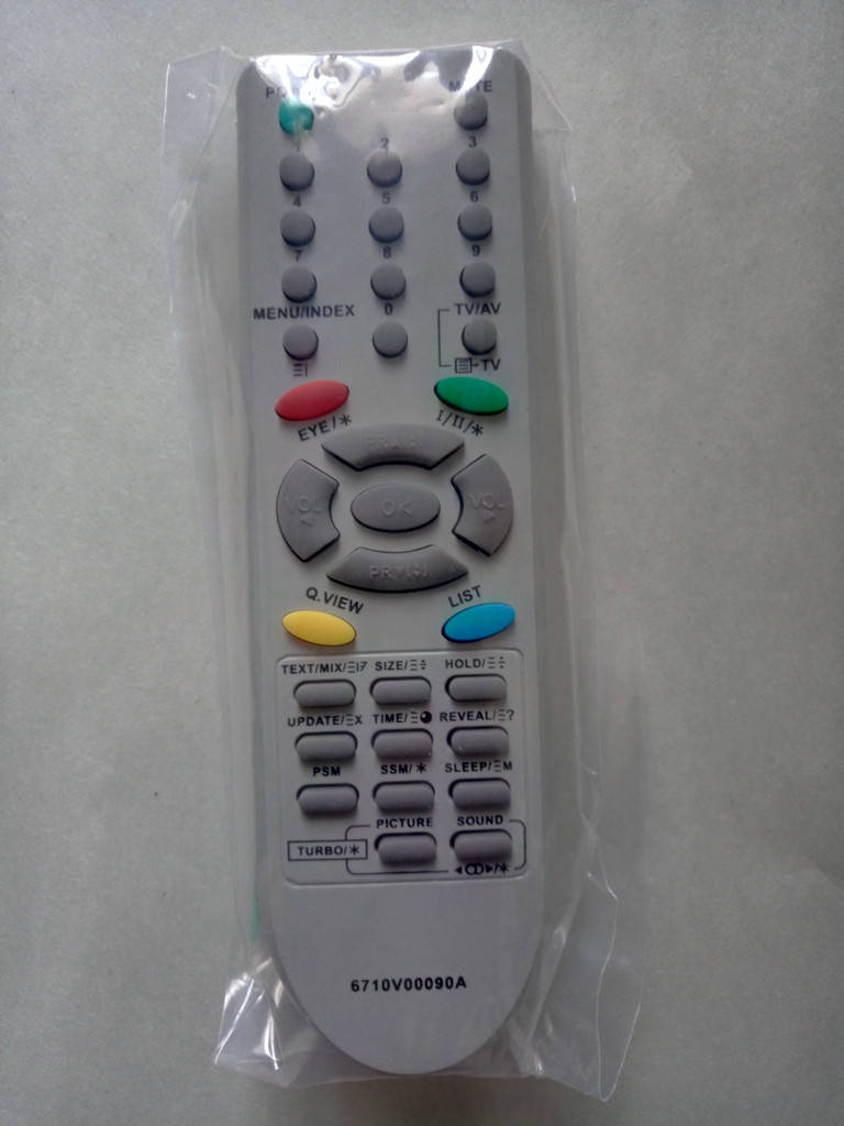 Пульт ДУ для ТВ LG 6710V00090A (улучшенного качества)
Пульт ДУ для ТВ LG 6710V00090A (улучшенного качества)