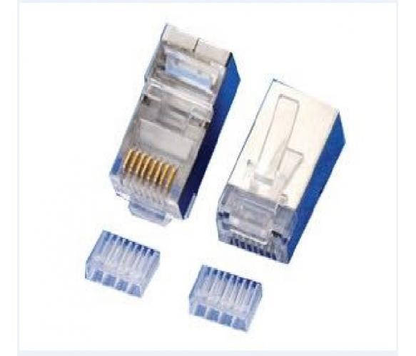 RJ45ML-2-50-CAT6-FTP Конектор Merlion RJ-45 8P8C FTP Cat-6 (50 шт / уп.) Екранований, подвійний (позолочені)
RJ45ML-2-50-CAT6-FTP Конектор Merlion RJ-45 8P8C FTP Cat-6 (50 шт / уп.) Екранований, подвійний (позолочені)