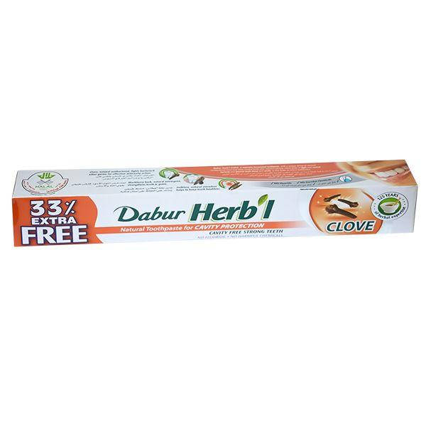 Зубная паста без фтора Dabur Herb’l GLOVE (Дабур Гвоздика) 100 грамм. Отбеливание и свежесть
Зубная паста без фтора Dabur Herb’l GLOVE (Дабур Гвоздика) 100 грамм. Отбеливание и свежесть