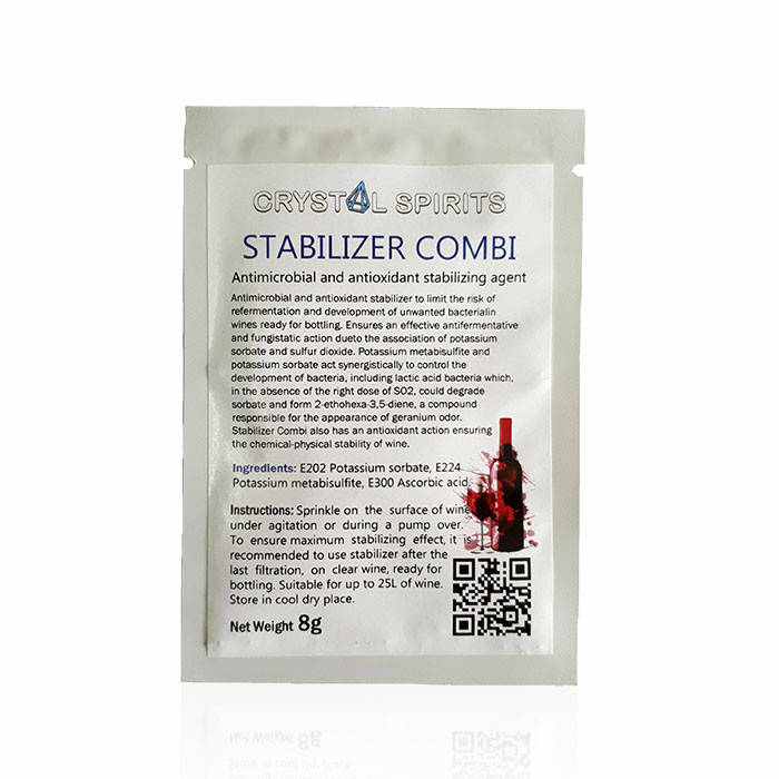 Стабилизатор вина CRYSTAL SPIRITS Stabilizer Combi
Стабилизатор вина CRYSTAL SPIRITS Stabilizer Combi