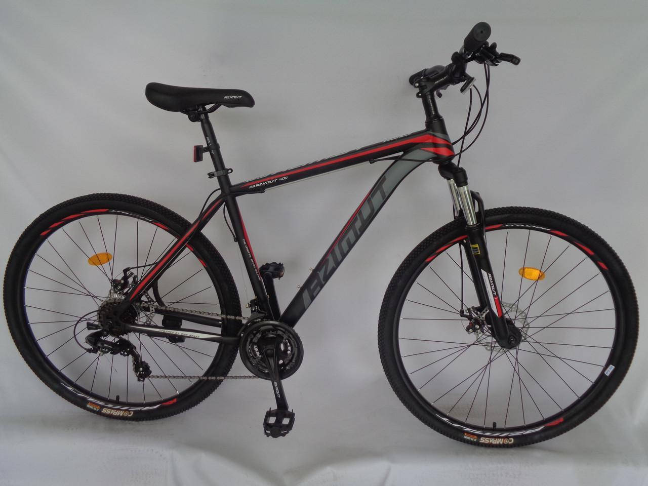 Горный скоростной велосипед Azimut 40D 26"GD стальная рама 17" 21 скорость от Shimano, Черный
Горный скоростной велосипед Azimut 40D 26"GD стальная рама 17" 21 скорость от Shimano, Черный
