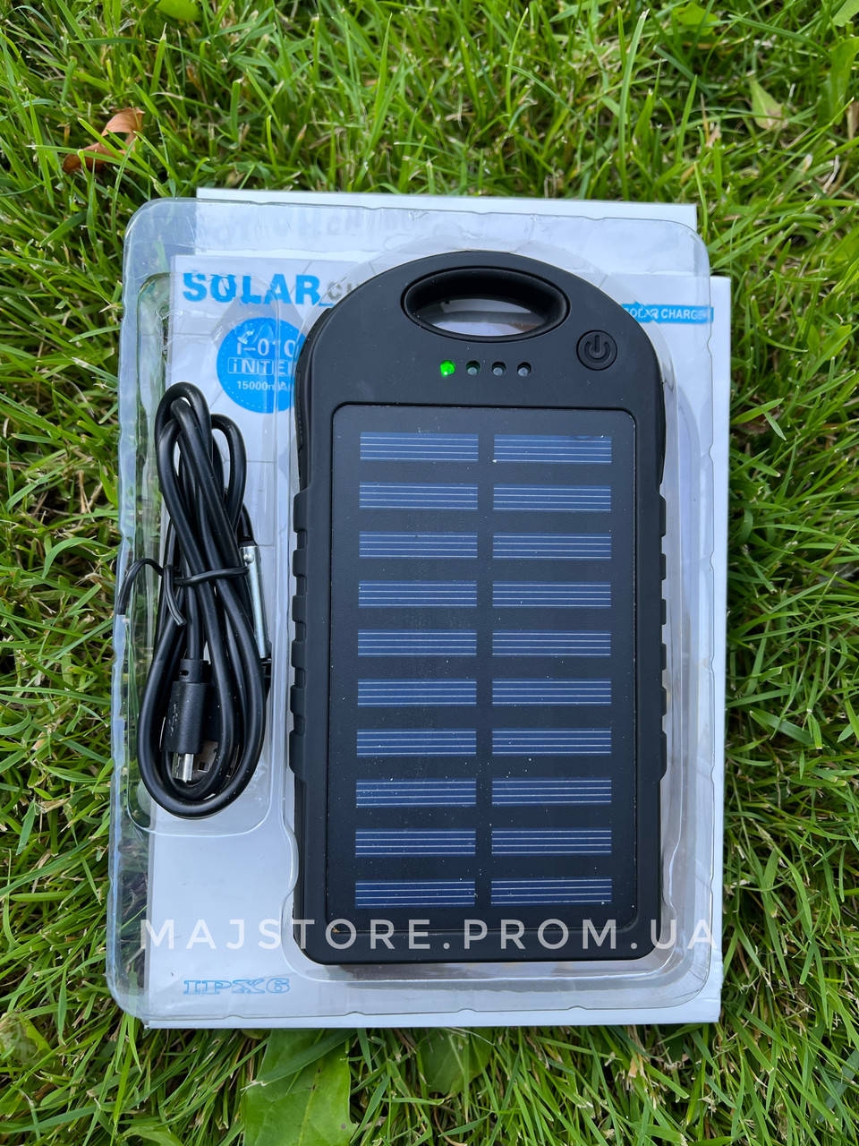 Power Bank INTER i-010 15000 mAH Original с солнечными батареями (BLACK) (фактические 15 000 mAH), Черный
Power Bank INTER i-010 15000 mAH Original с солнечными батареями (BLACK) (фактические 15 000 mAH), Черный
