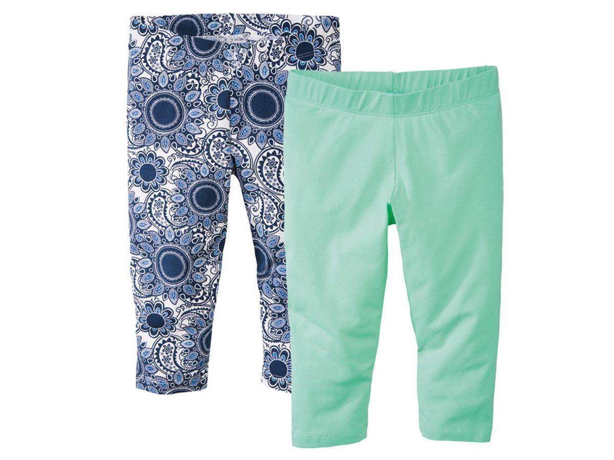 Леггинсы-капри для девочки синие и мятные Pepperts (Германия) р. 122/128см 
Леггинсы-капри для девочки синие и мятные Pepperts (Германия) р. 122/128см