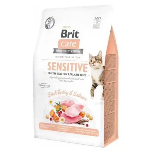 Сухой корм Brit Care Cat GF Sensitive Digestion & Delicate Taste, для привередливых кошек, 400 г
Сухой корм Brit Care Cat GF Sensitive Digestion & Delicate Taste, для привередливых кошек, 400 г