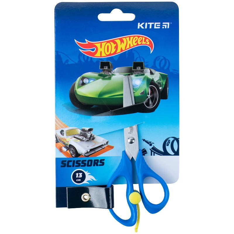 Дитячі ножиці канцелярські Kite Hot Wheels 13 см ергономічні ручки з зворотним механізмом
Дитячі ножиці канцелярські Kite Hot Wheels 13 см ергономічні ручки з зворотним механізмом