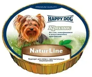 Happy Dog Schale NaturLine Kaninchen Влажный корм в виде паштета для собак с кроликом, 85 г
Happy Dog Schale NaturLine Kaninchen Влажный корм в виде паштета для собак с кроликом, 85 г