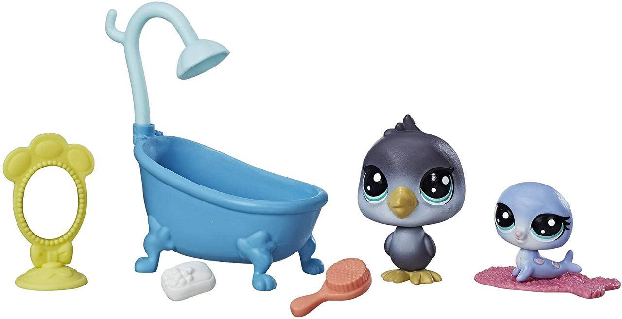 Игровой набор Littlest Pet Shop Soakin Up Fun Hasbro Веселое купание Хасбро C0046/C1201
Игровой набор Littlest Pet Shop Soakin Up Fun Hasbro Веселое купание Хасбро C0046/C1201
