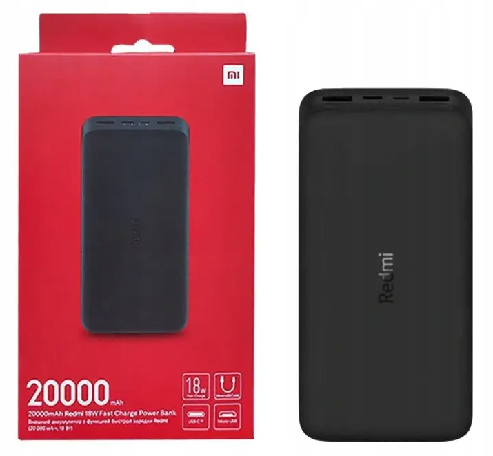 Внешний аккумулятор Повербанк Xiaomi Redmi Fast Charge 20000 mAh 18W (PB200LZM) Оригинал
Внешний аккумулятор Повербанк Xiaomi Redmi Fast Charge 20000 mAh 18W (PB200LZM) Оригинал