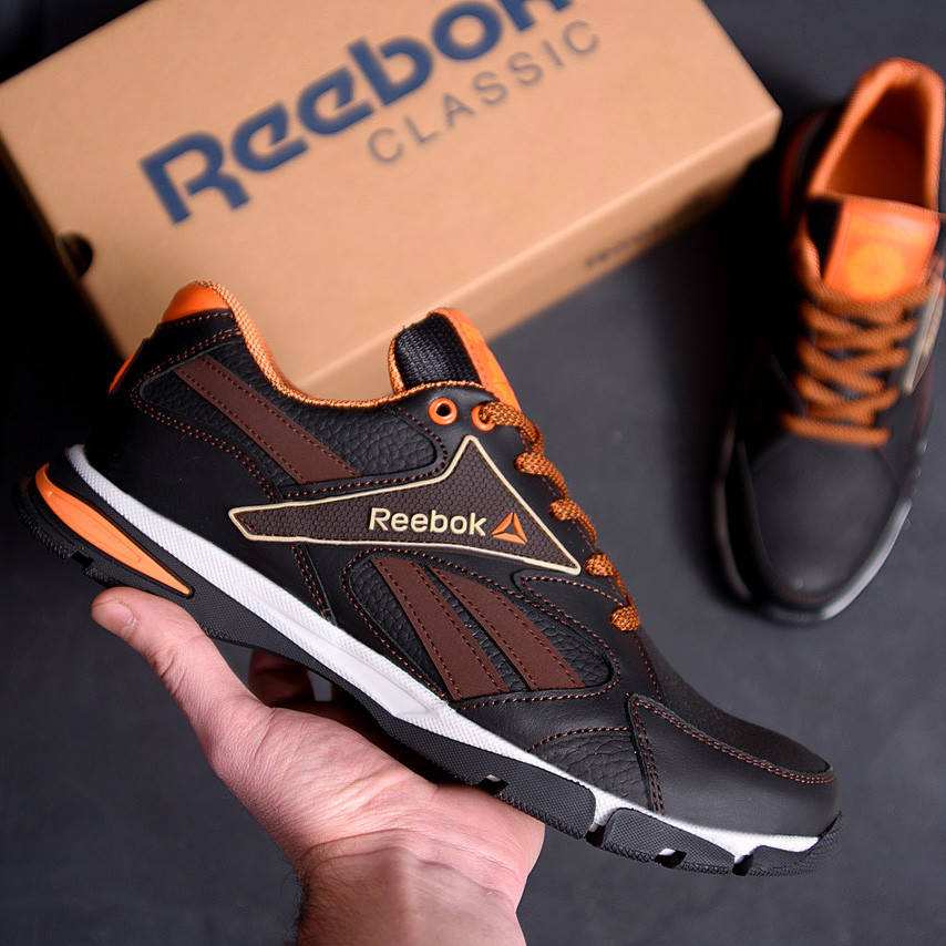 Мужские кожаные кроссовки Reebok весна/осень (натуральная кожа) коричневые. Размер 43, Коричневый
Мужские кожаные кроссовки Reebok весна/осень (натуральная кожа) коричневые. Размер 43, Коричневый